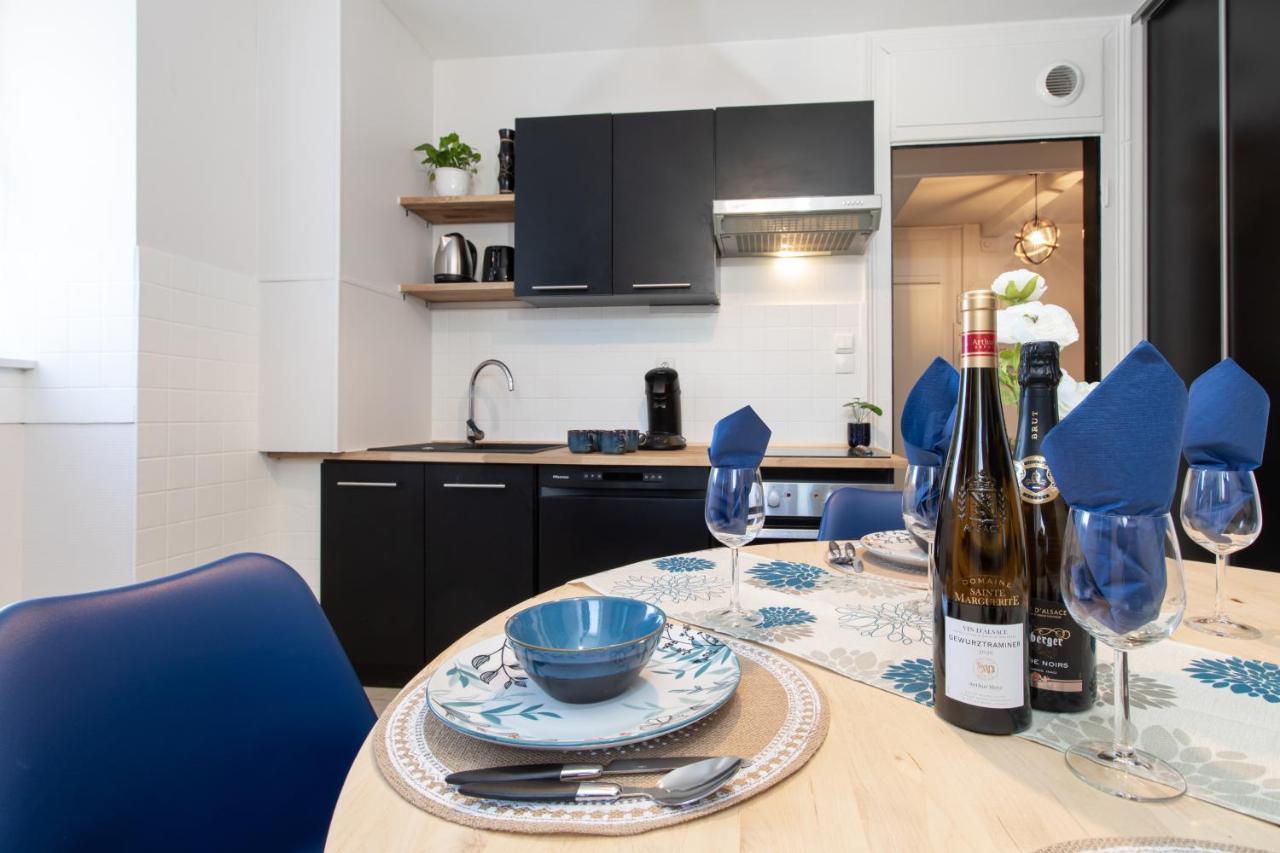 Refuge Ladhof Odysalis I Chic-Moderne-Proche Du Centre-Ville 3 Pieces 2 Chambres 科尔马 外观 照片