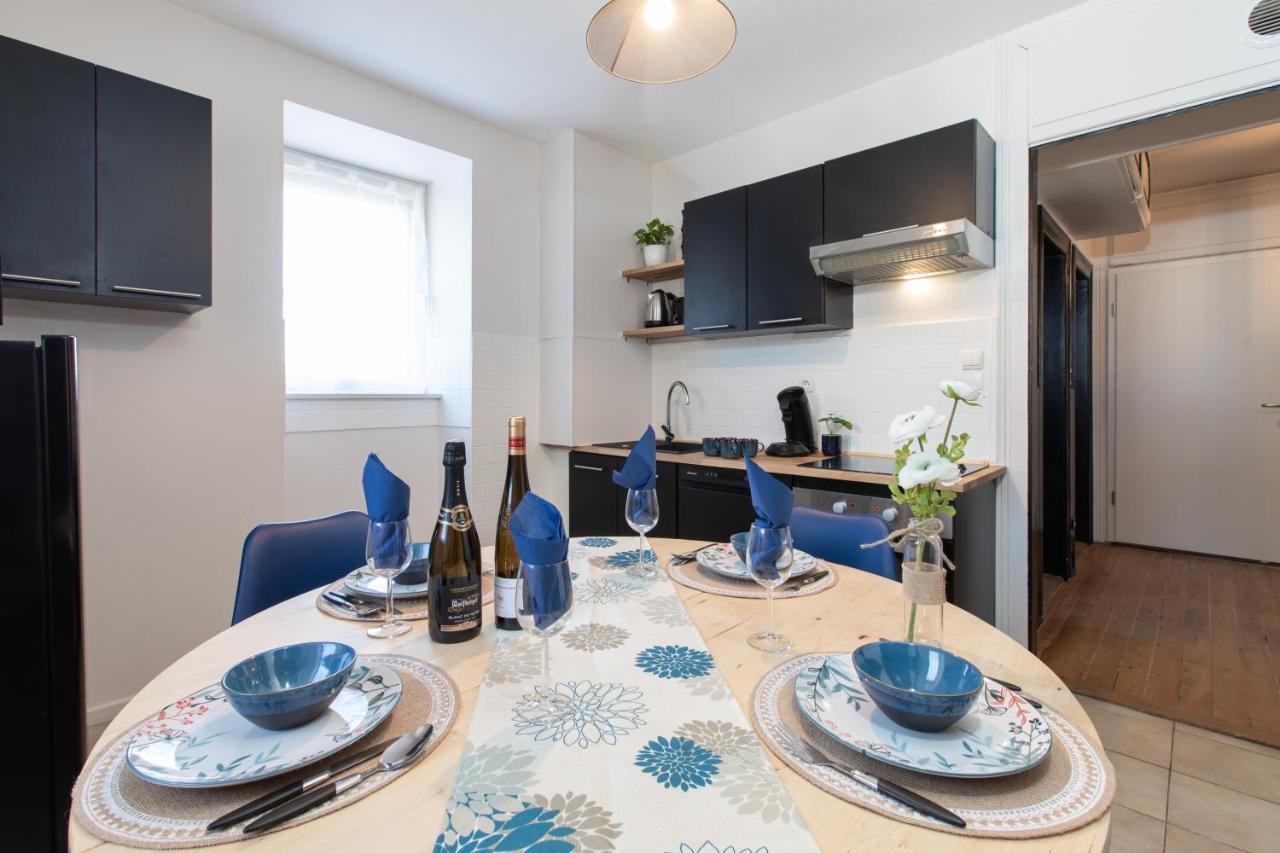 Refuge Ladhof Odysalis I Chic-Moderne-Proche Du Centre-Ville 3 Pieces 2 Chambres 科尔马 外观 照片
