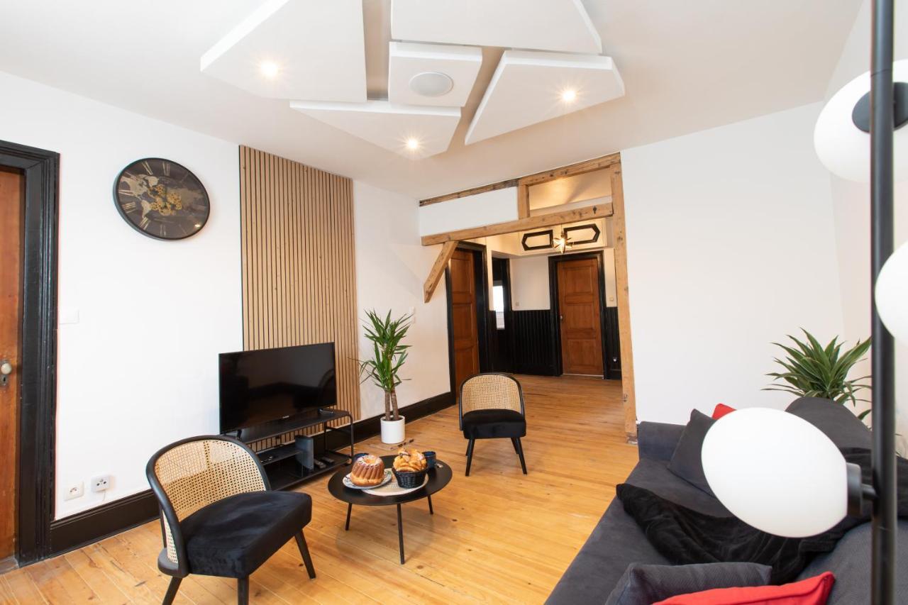 Refuge Ladhof Odysalis I Chic-Moderne-Proche Du Centre-Ville 3 Pieces 2 Chambres 科尔马 外观 照片